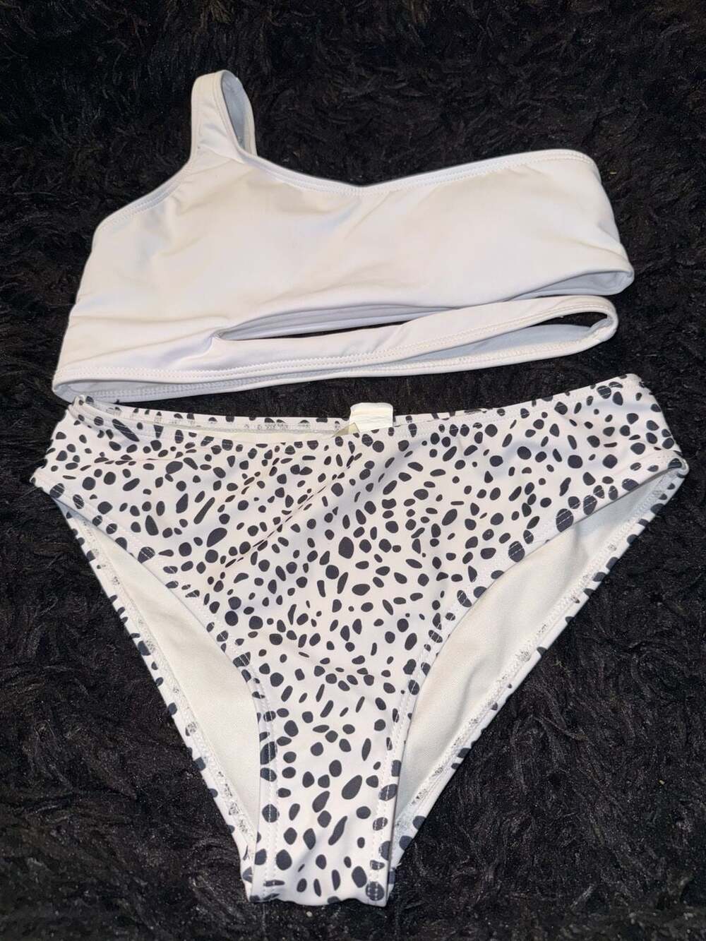 SHEIN One-Shoulder Girls Bikini Set Size 150